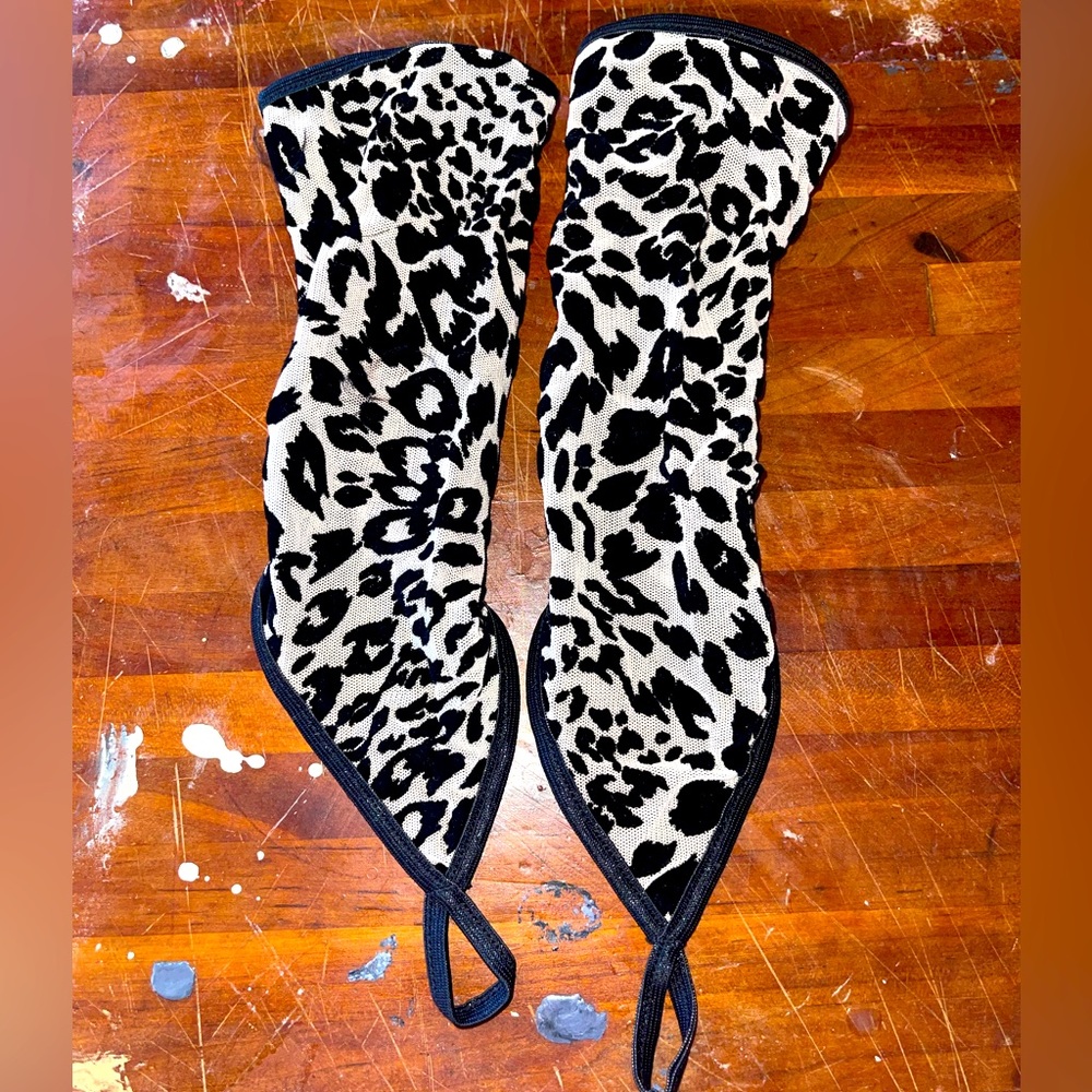 Animal Print Finger Gloves